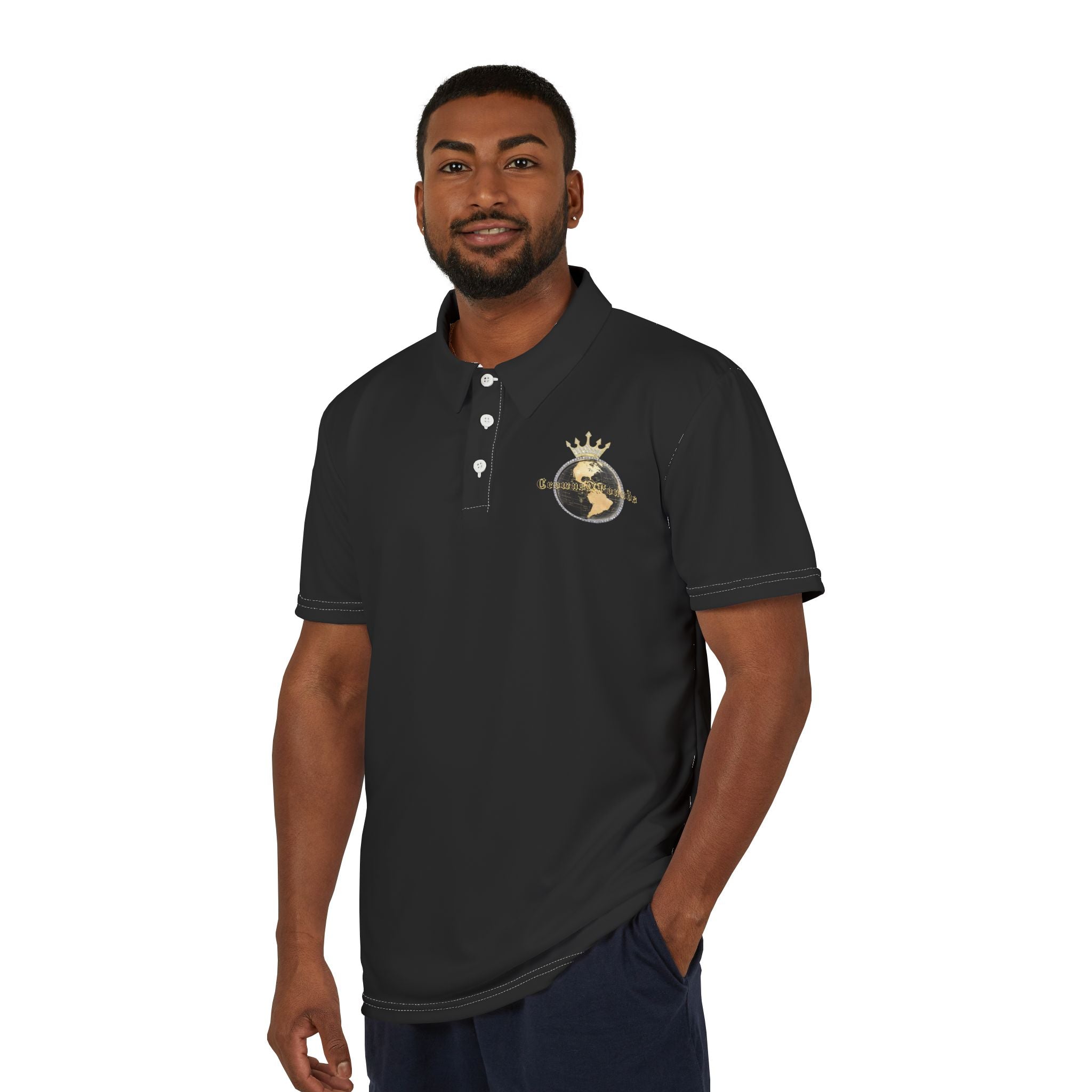 Men's Casual Lion Tribe Polo shirt