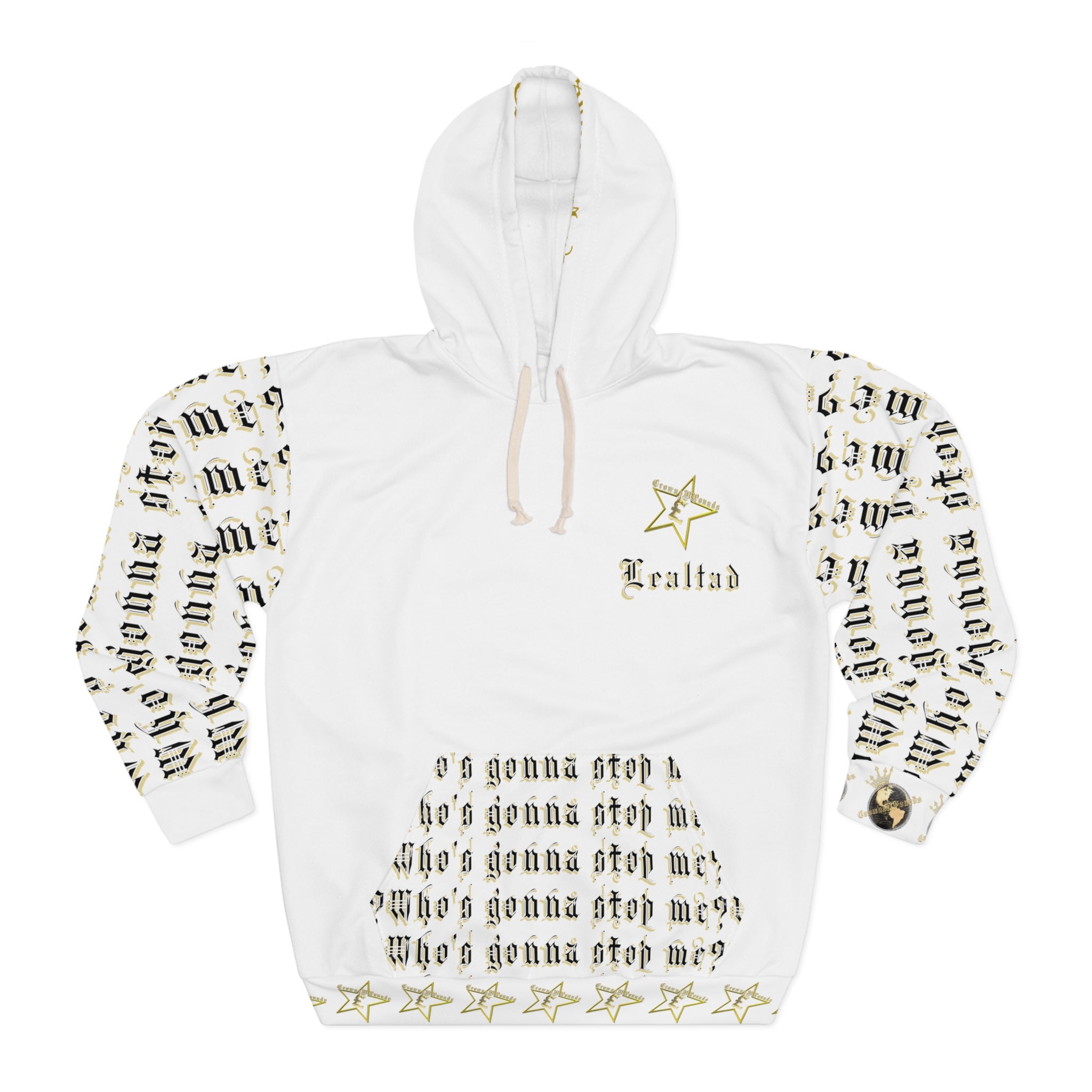 CrownsNPounds "Who's gonna stop me?" Hoodie