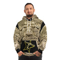 CrownsNPounds Latin Mask Hoodie