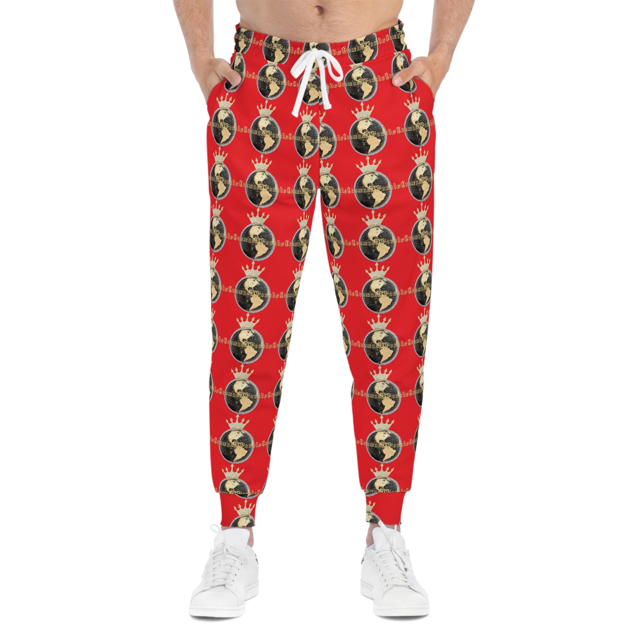 Crowned All-Over Hustle Fatigues Red