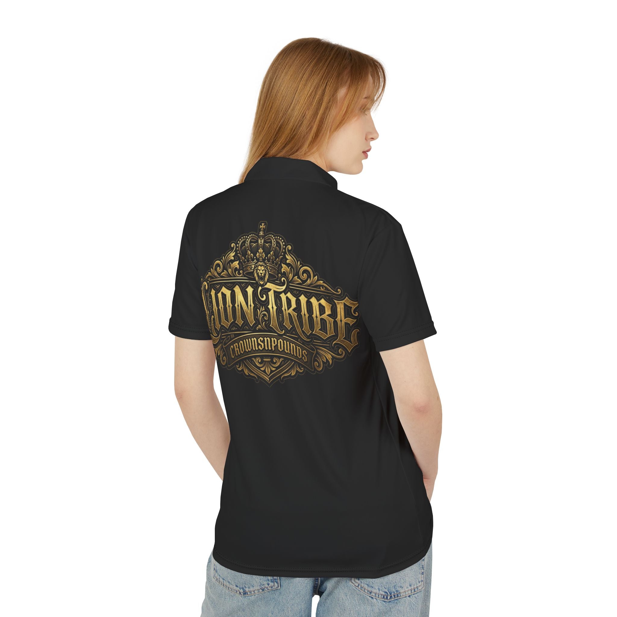 Men's Casual Lion Tribe Polo shirt