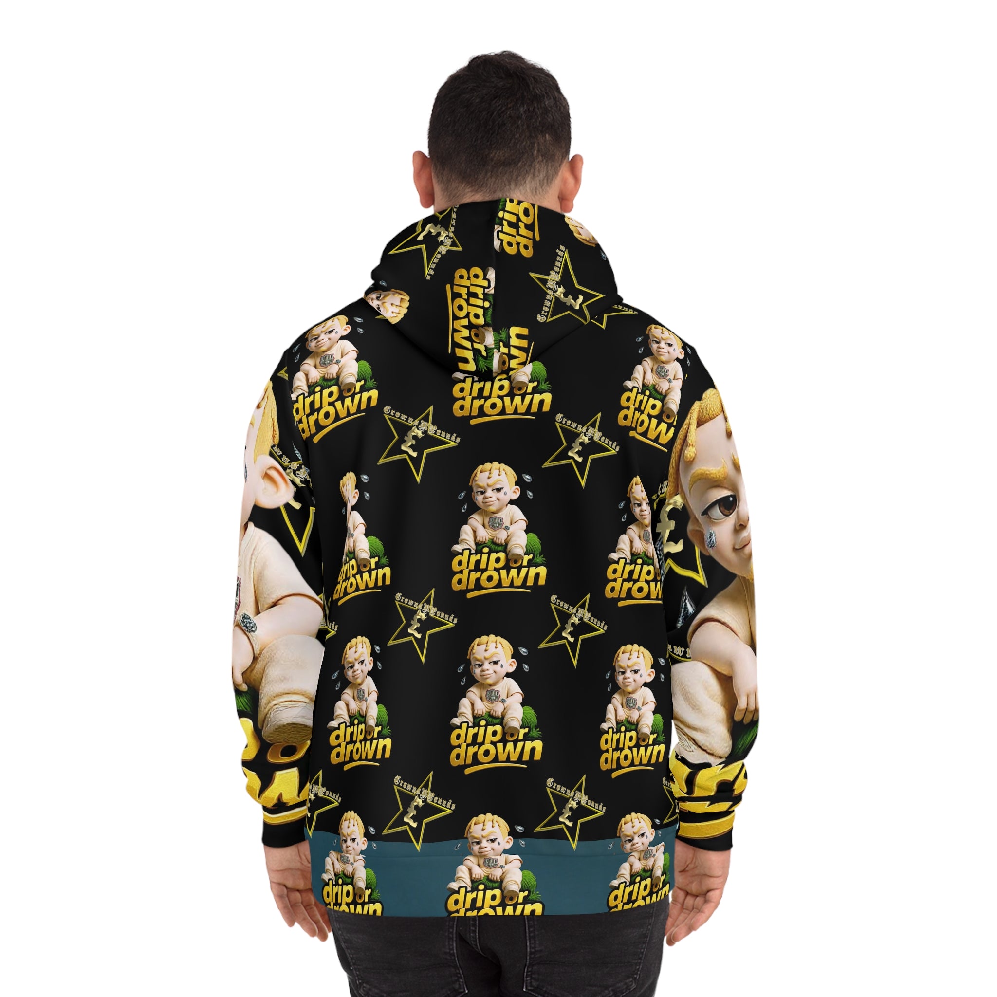 Drip or Drown Graphic Hoodie CrownsNPoundsStreetwear