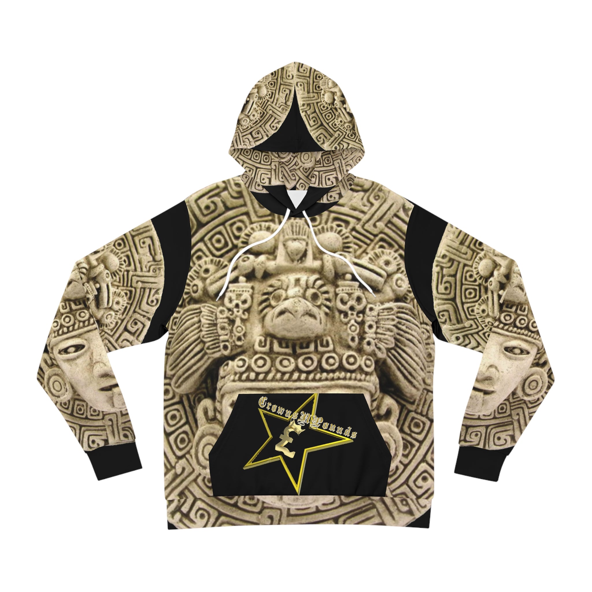 CrownsNPounds Latin Mask Hoodie