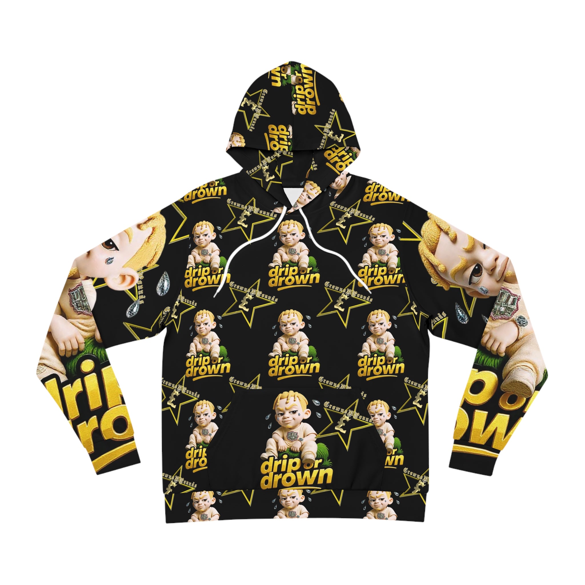 Drip or Drown Graphic Hoodie CrownsNPoundsStreetwear