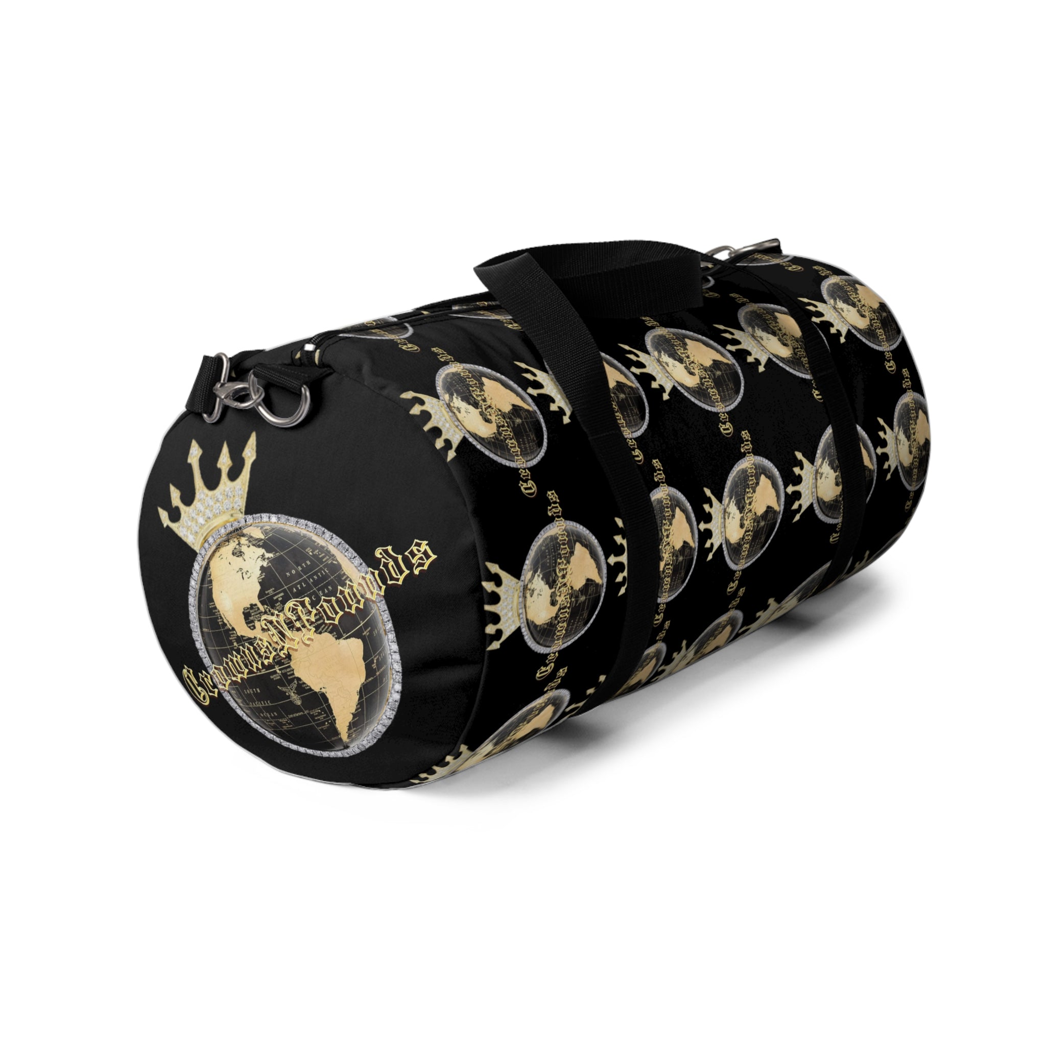 King Life Duffle Bag – Gold Crown Travel Duffel