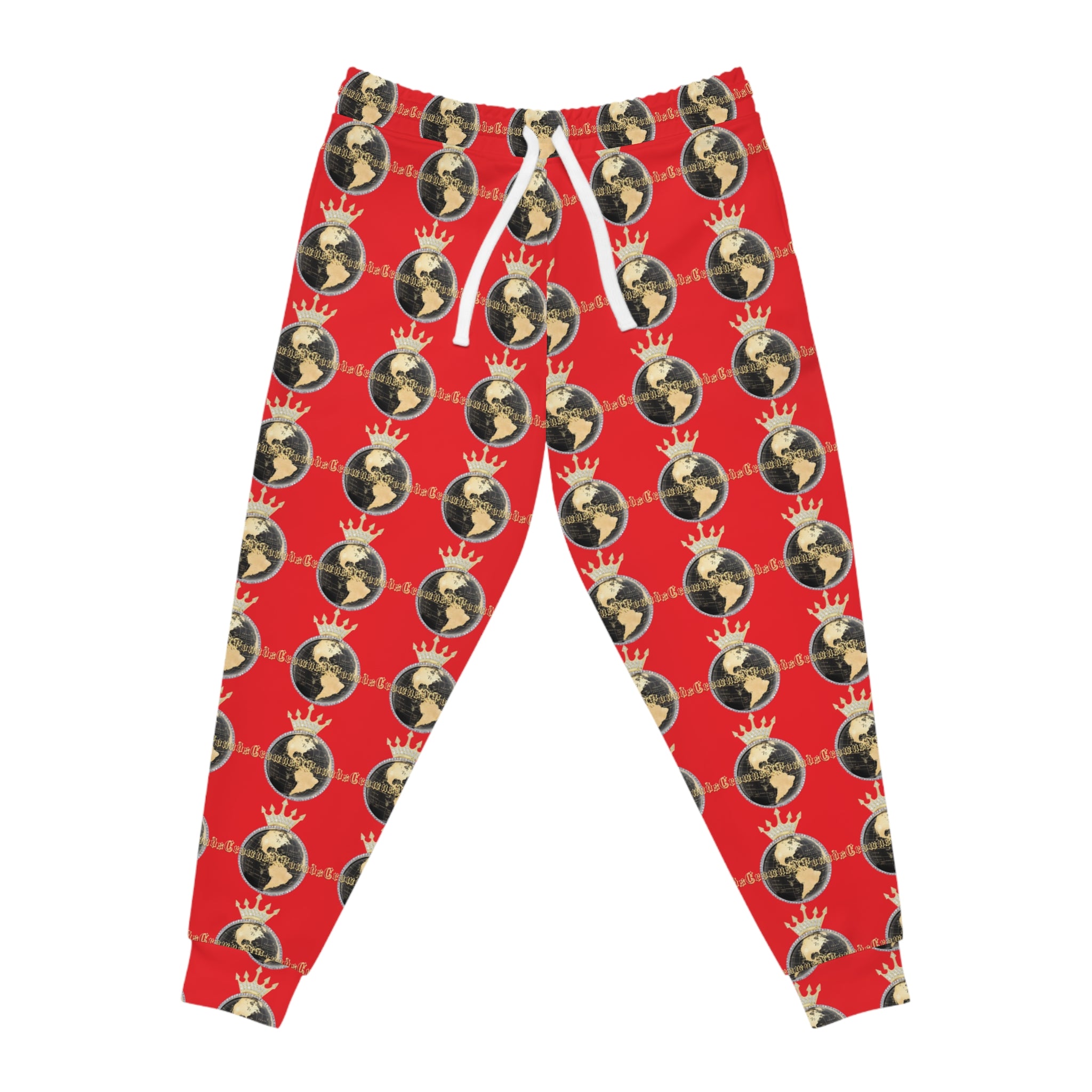 Crowned All-Over Hustle Fatigues Red