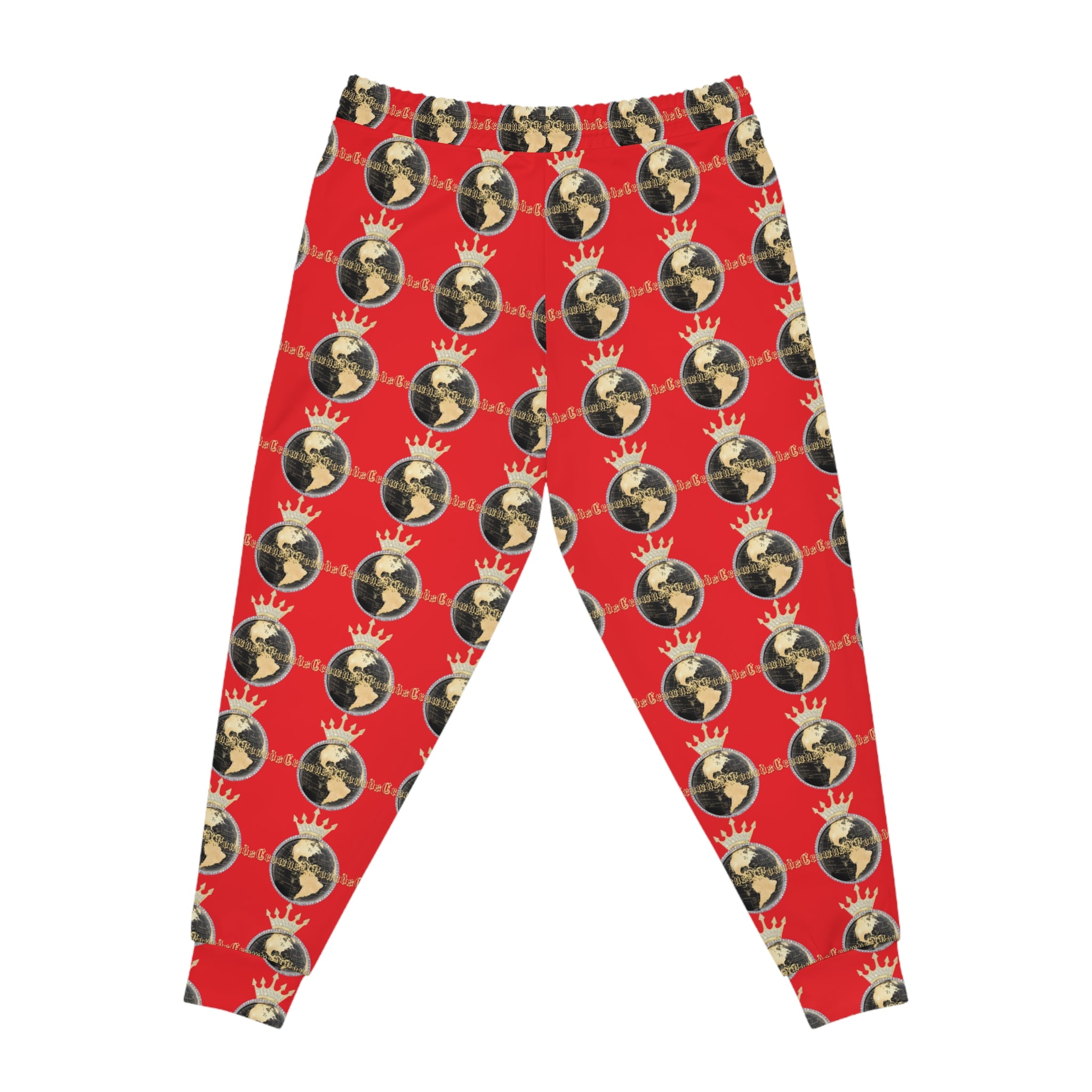 Crowned All-Over Hustle Fatigues Red